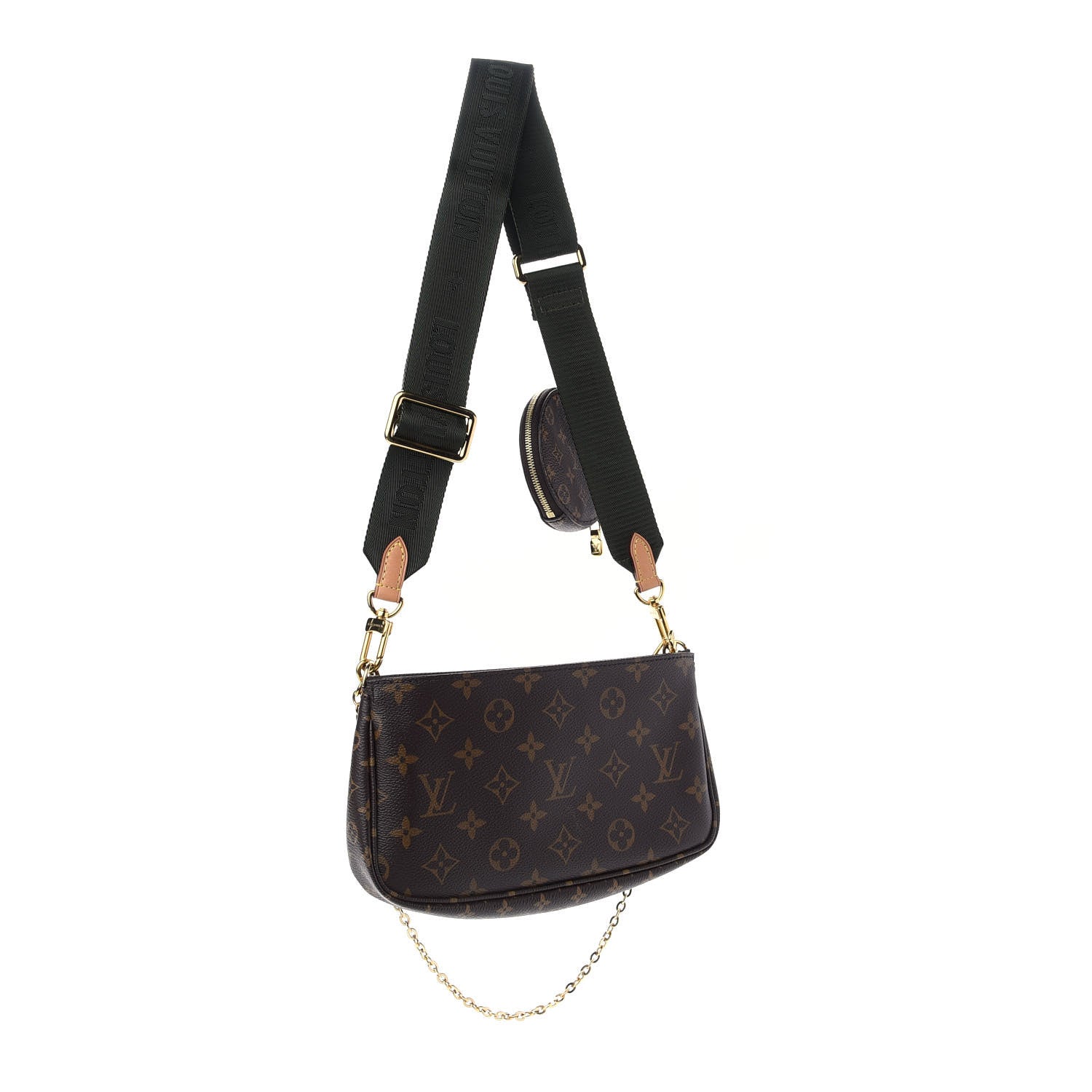 Louis Vuitton Monogram Multi Pochette Accessories Kaki 3 of 10