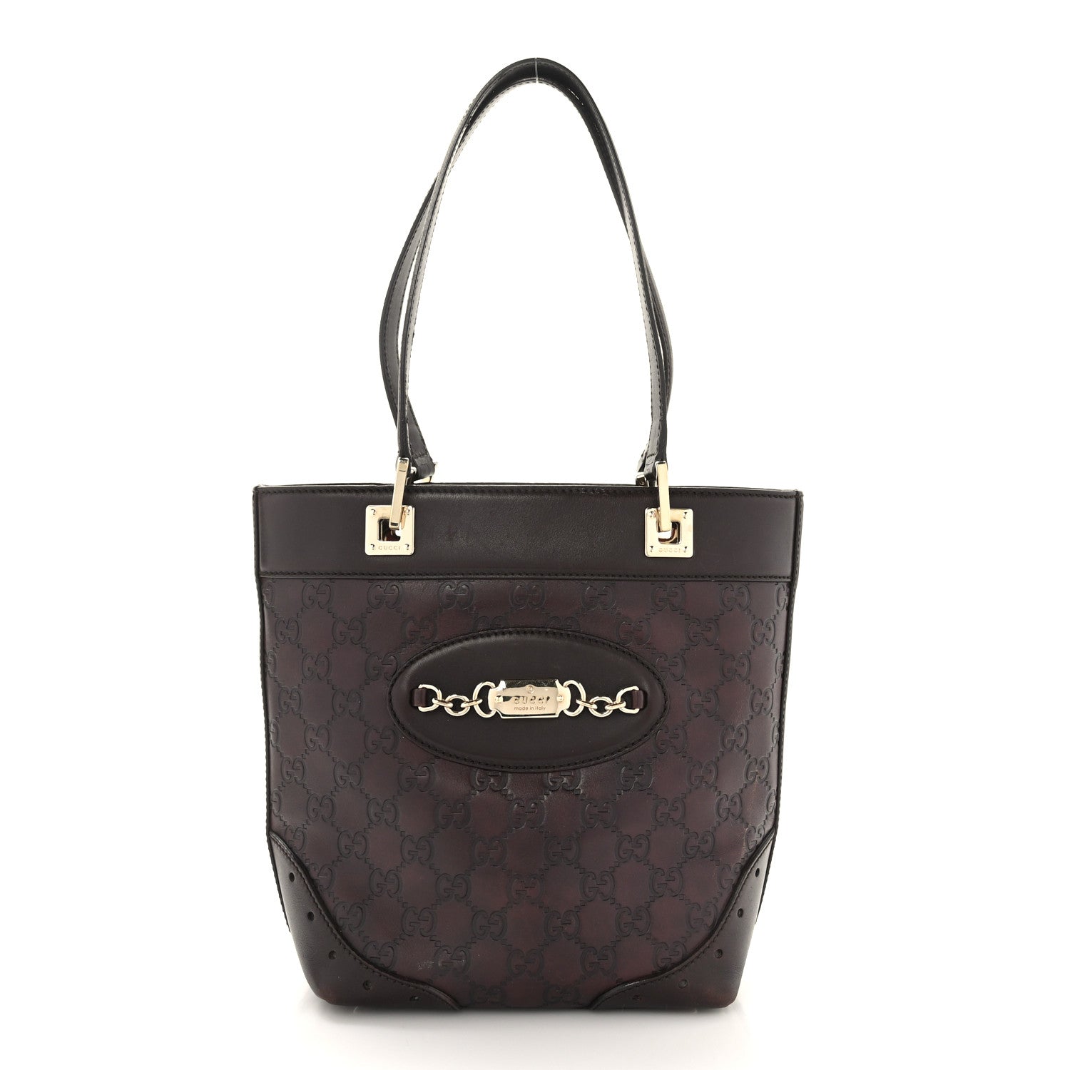 Gucci Guccissima Small Punch Tote Brown 1 of 9