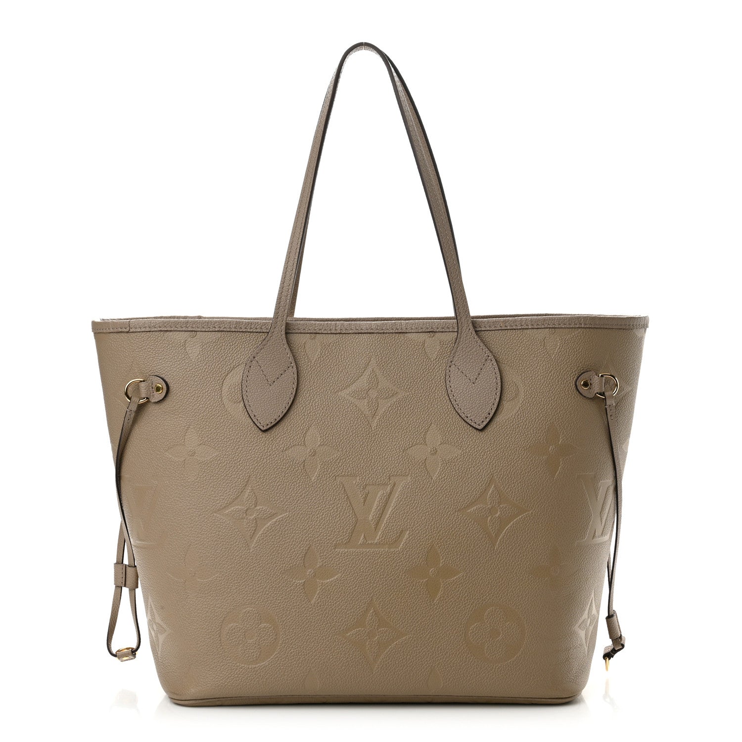 Louis Vuitton Empreinte Monogram Giant Neverfull MM Tourterelle 1 of 12