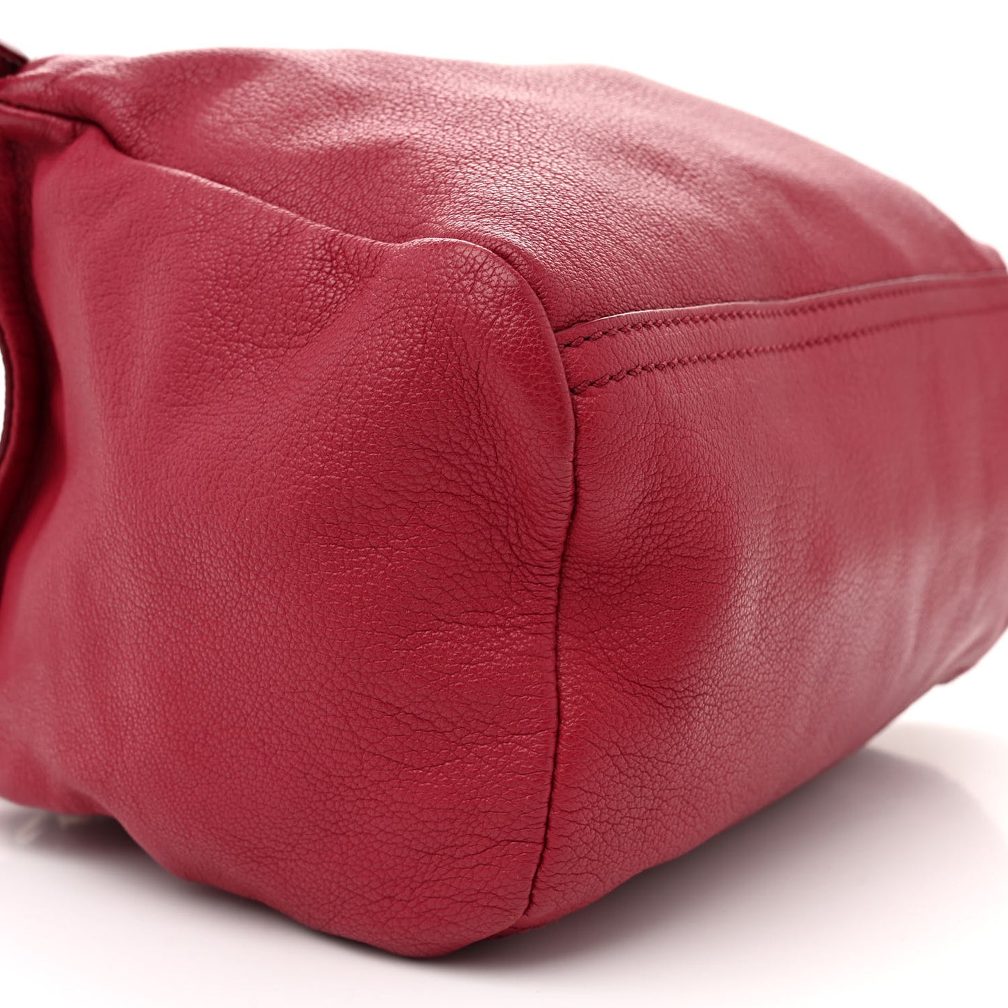 Sugar Goatskin Small Pandora Red
