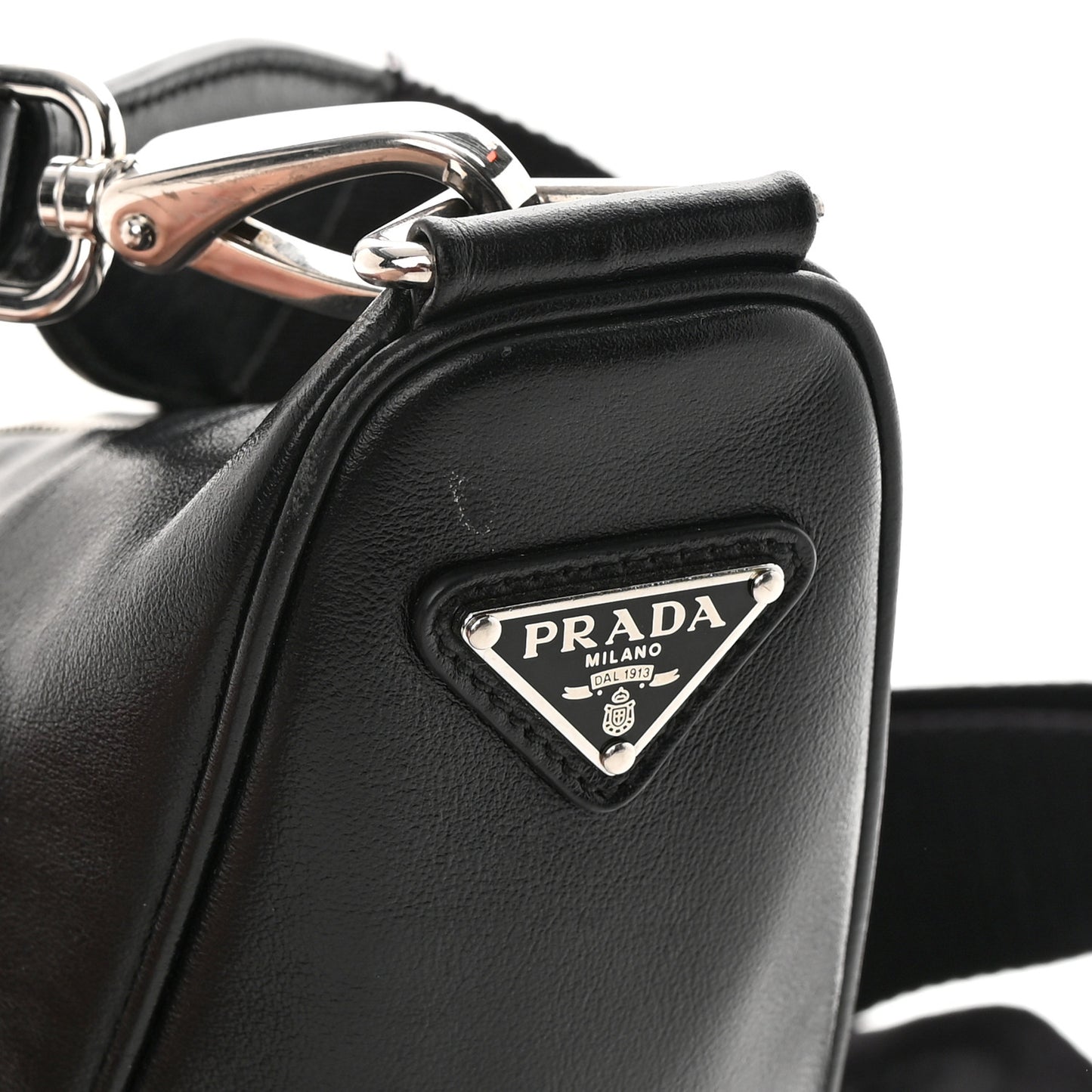 Grace Lux Triangle Shoulder Bag Black