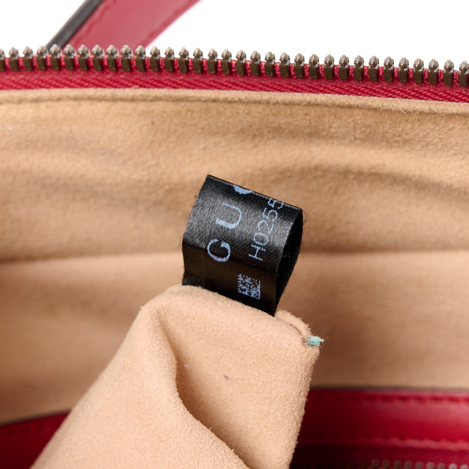 Gucci Calfskin Matelasse Sylvie Web Small GG Marmont Top Handle Shoulder Bag Hibiscus Red 9 of 12