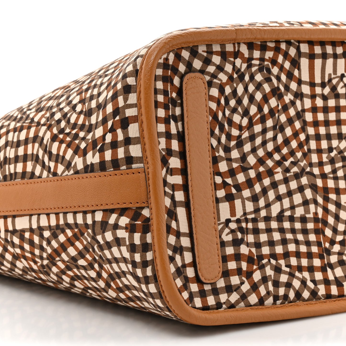 Visetos Medium Liz Reversible Shopper Tote Cognac