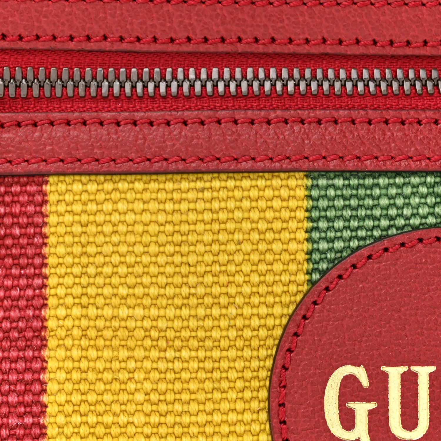Gucci Canvas Marley Stripe Script Logo Gucci 100 Belt Bag 80 32 Multicolor 8 of 10