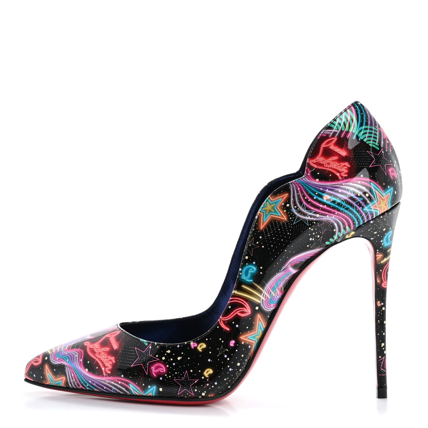 Patent Starlight Hot Chick 100 Pumps 39 Multicolor
