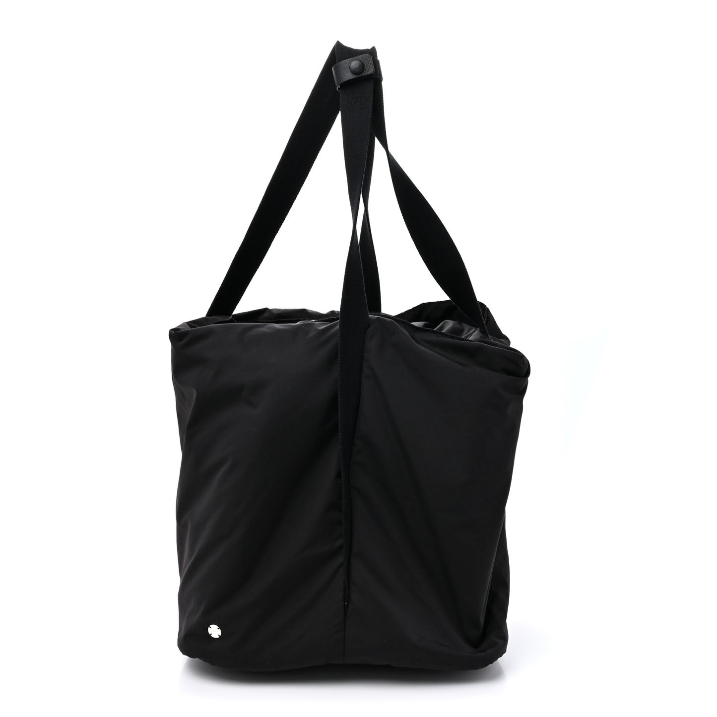 Nylon Drew Tote Black