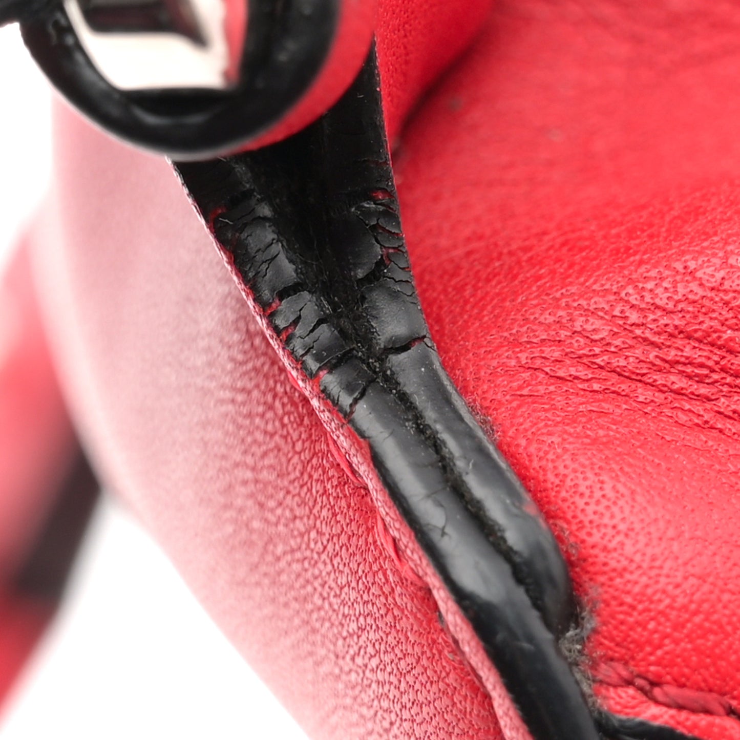 Calfskin Small Puzzle Bag Scarlet