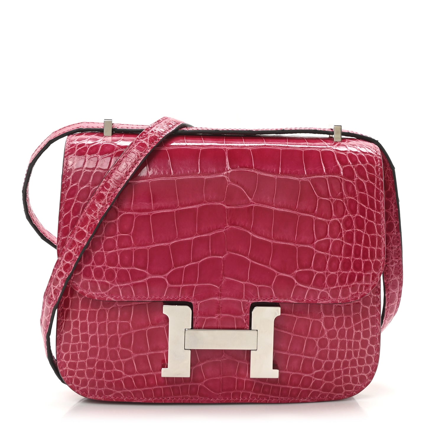 Shiny Alligator Constance 18 Rose Mexico