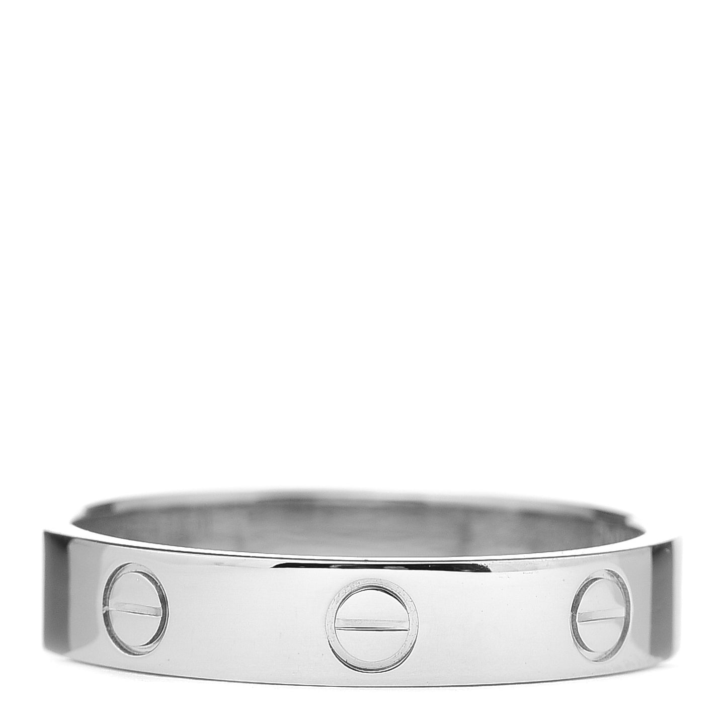 Platinum 3.5mm LOVE Wedding Band Ring 57 8