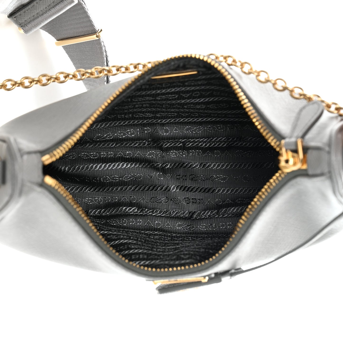 Saffiano Re-Edition 2005 Shoulder Bag Ardesia
