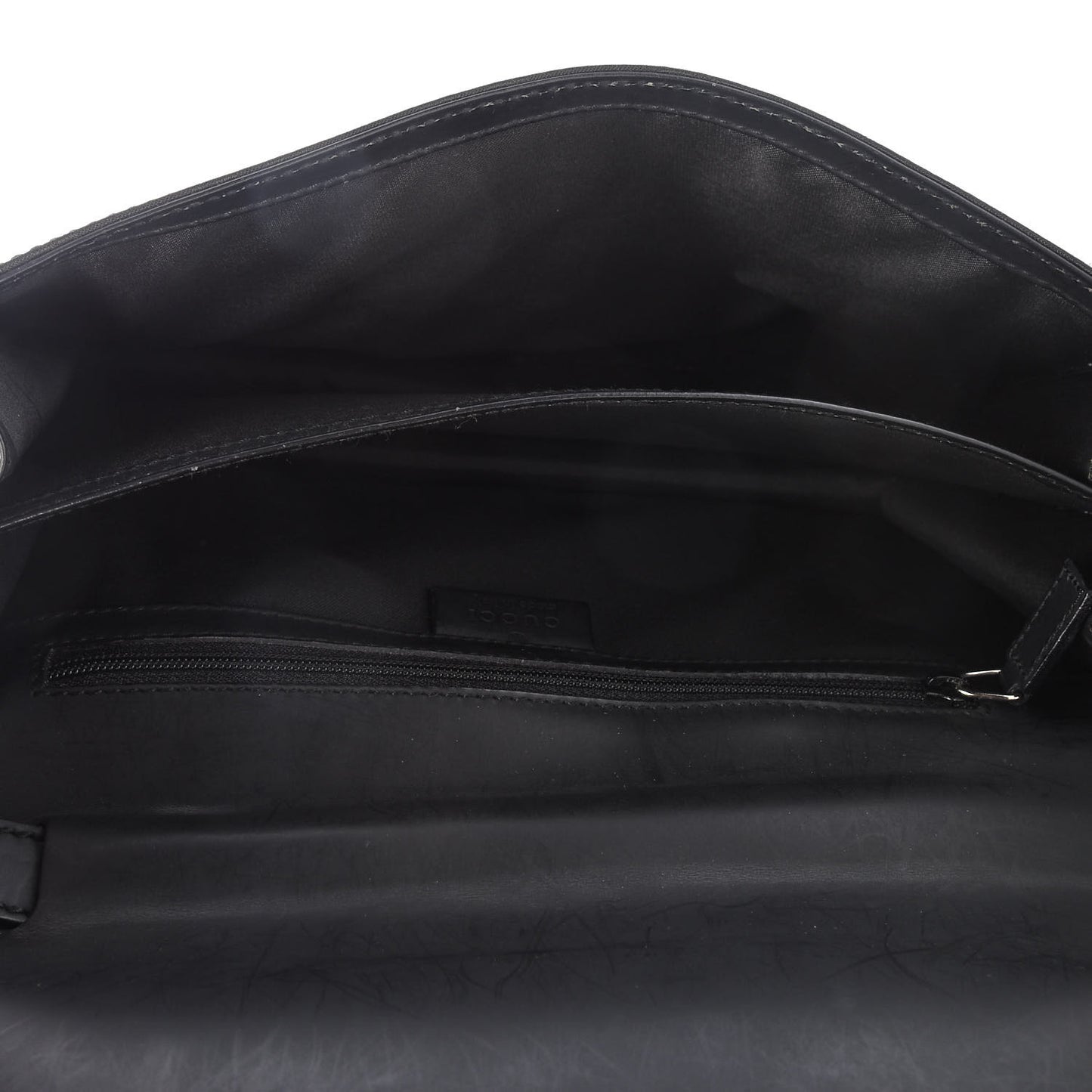 Monogram Wristlet Clutch Black