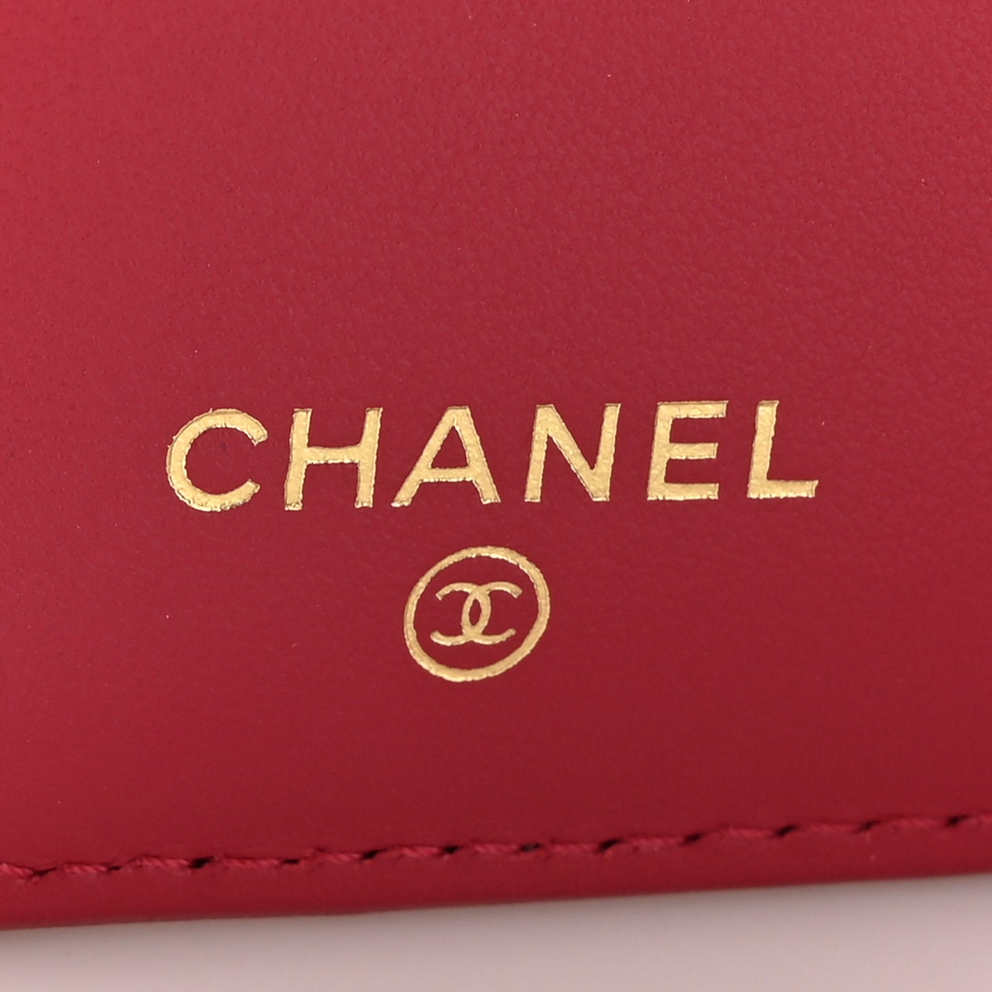 Goatskin Quilted Chanel 19 Small Flap Wallet Black