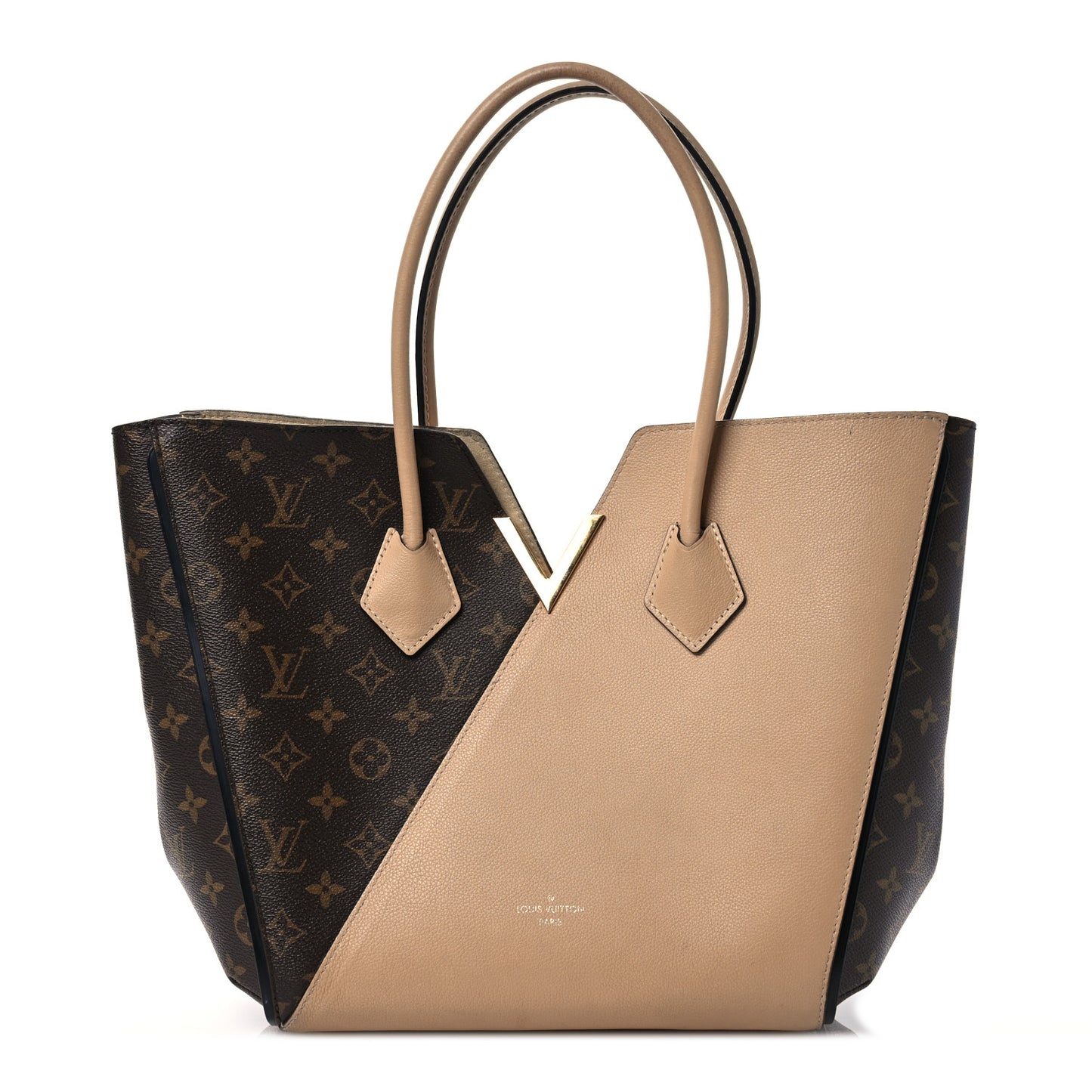 Calfskin Monogram Kimono Tote Dune