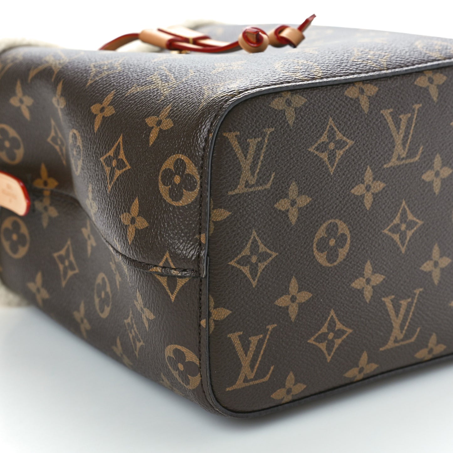 Monogram Shearling Cozygram Neonoe BB