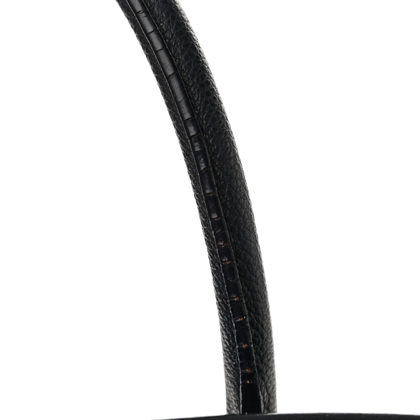 Grained Calfskin Small Sac De Jour Black