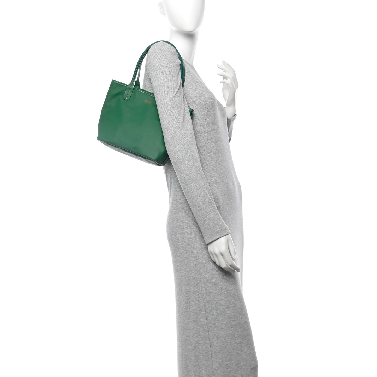 Goyardine Reversible Mini Anjou Green