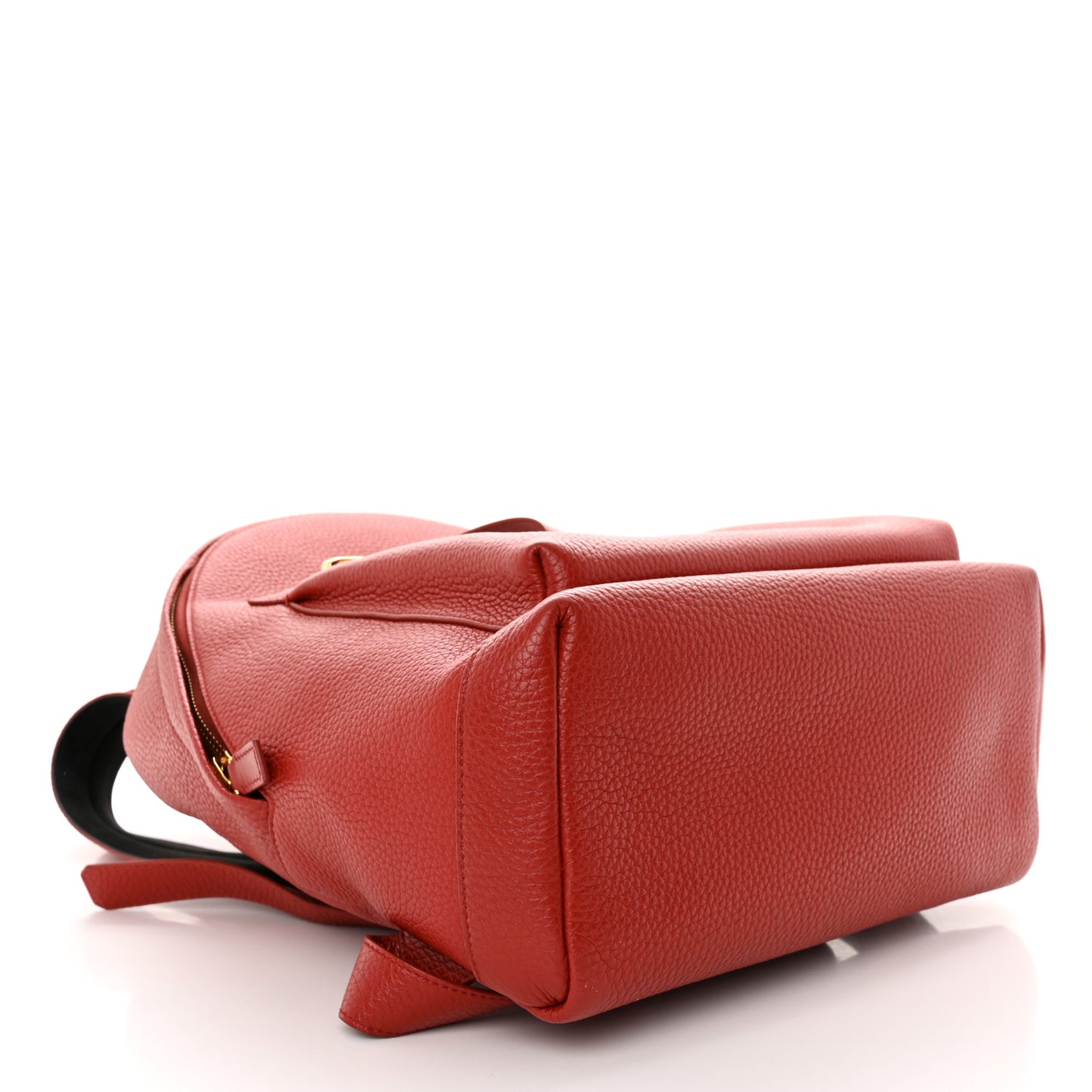 Grained Calfskin Buckley Backpack Red