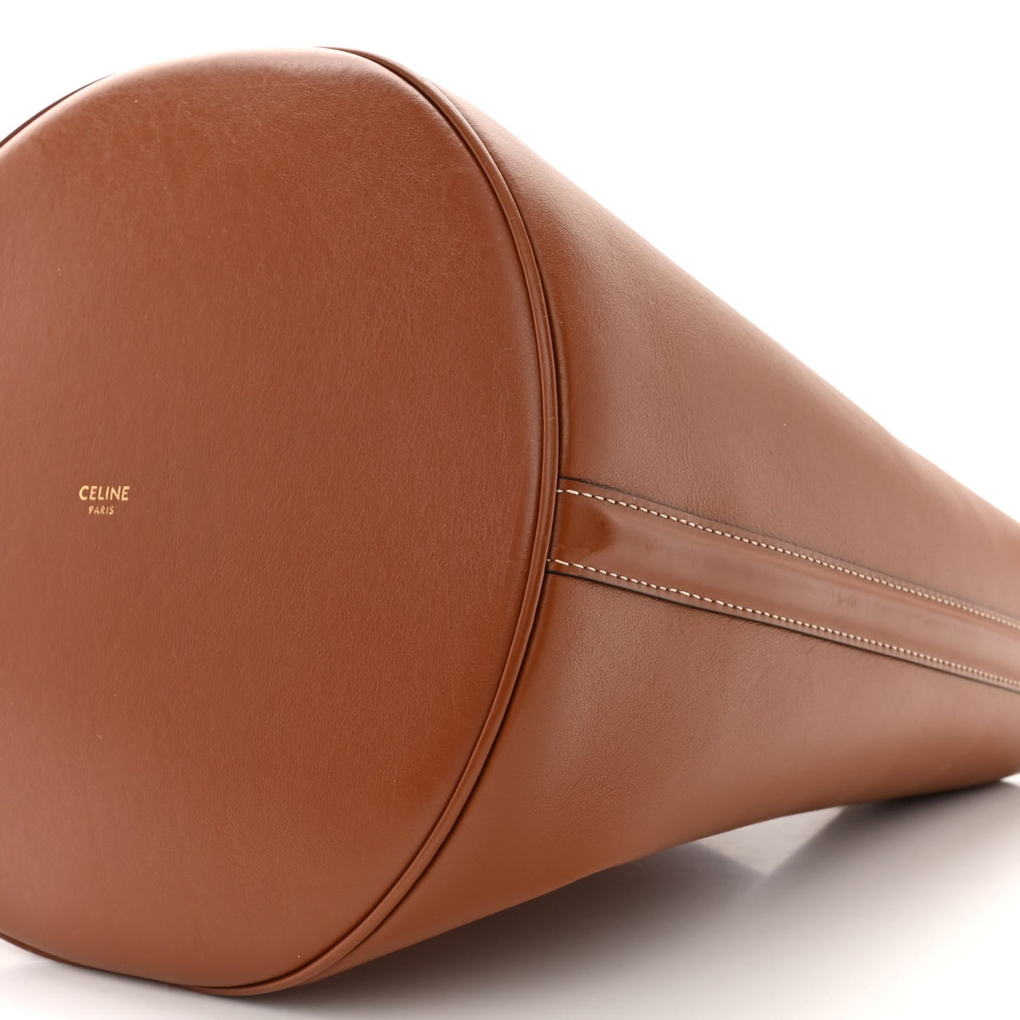 Smooth Calfskin Bucket 16 Bag Tan