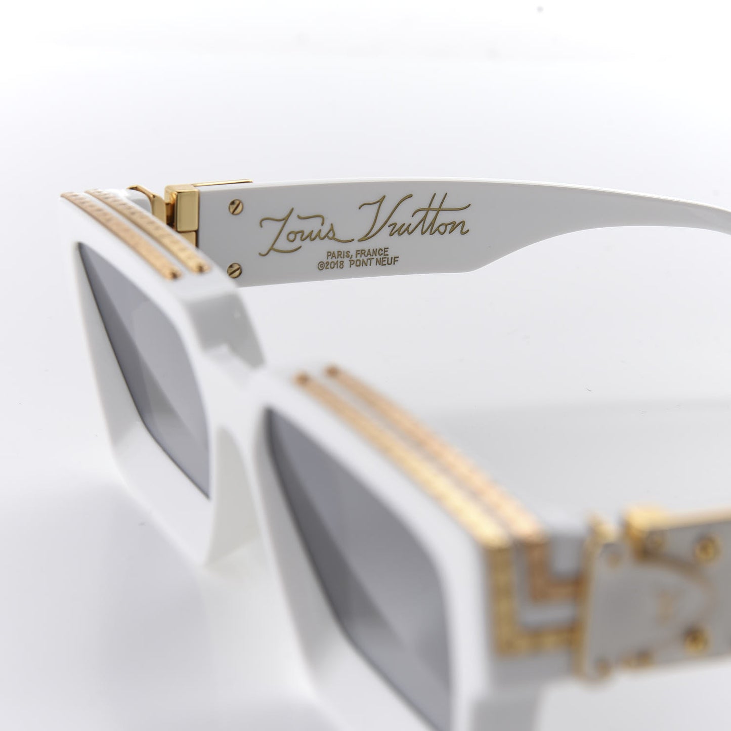 Acetate 1.1 Millionaires Z1166E Sunglasses White