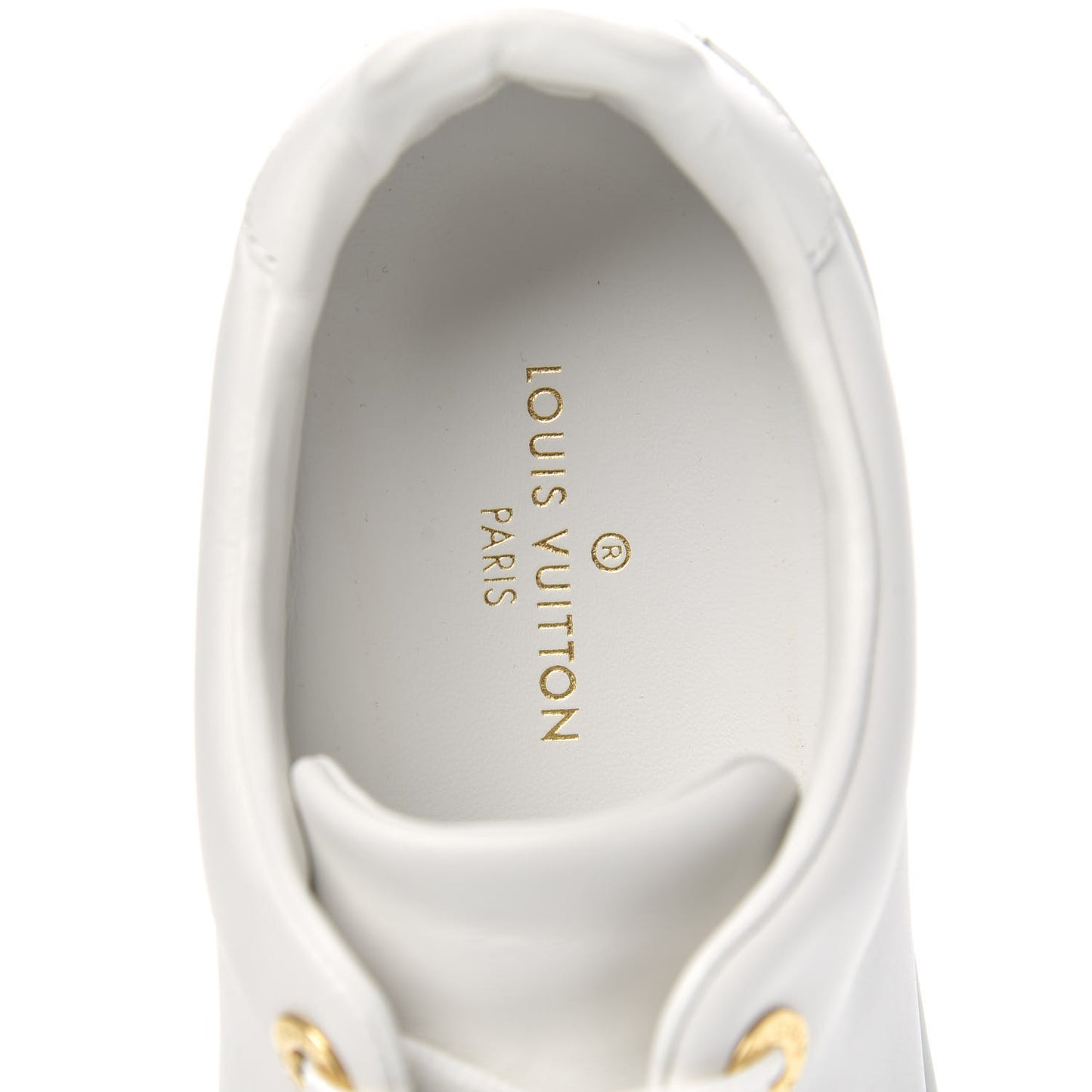 Calfskin Frontrow Sneakers 37 White