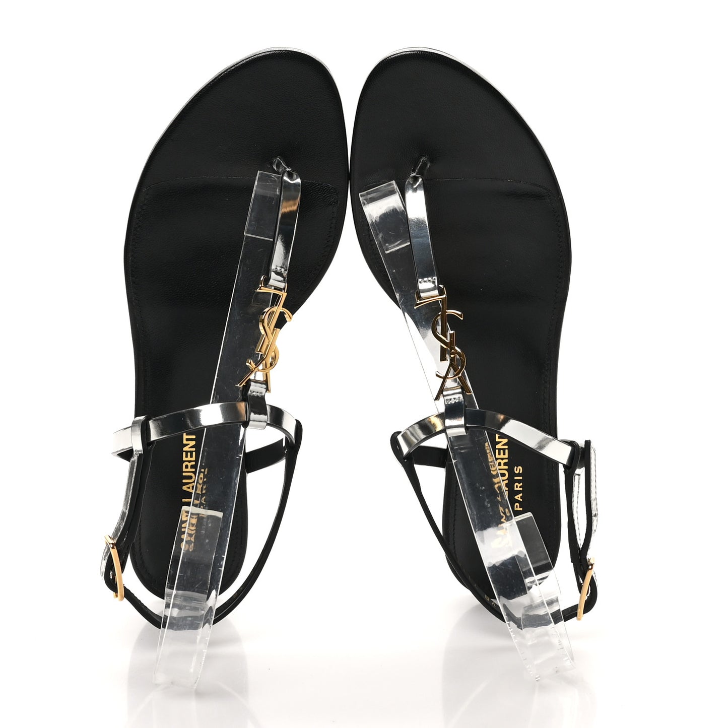 Reflex Soft Lambskin Cassandra Iota 05 Sandals 38.5 Argento