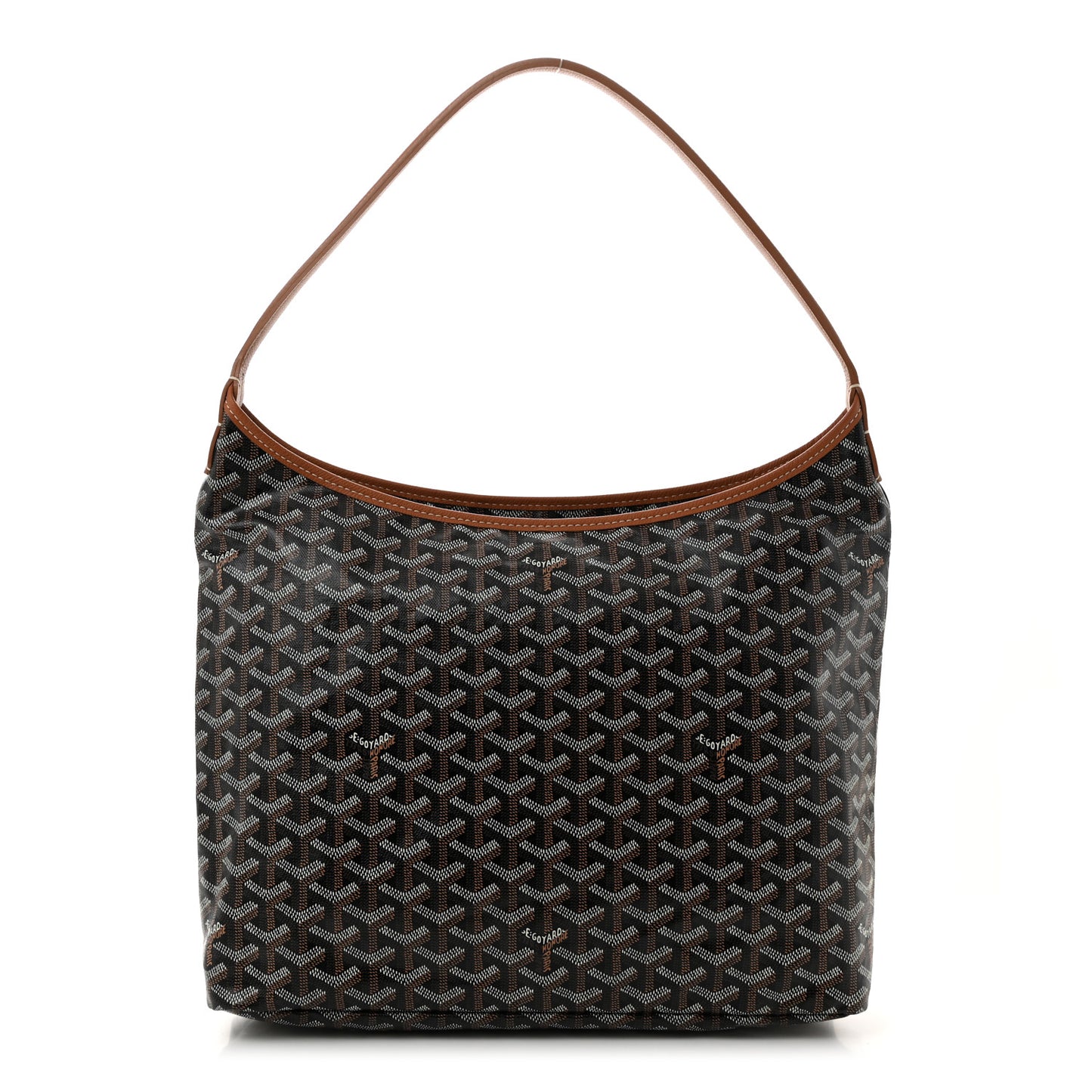 Goyardine Boheme Hobo Black Gold
