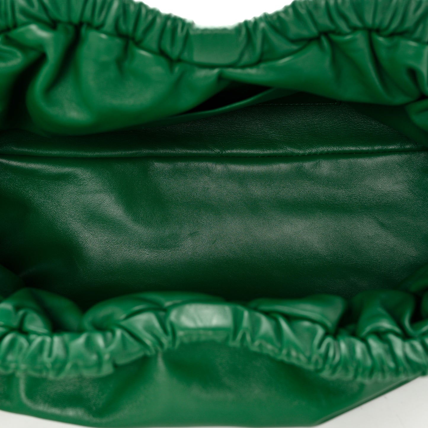 Lambskin Cloud Clutch Leaf