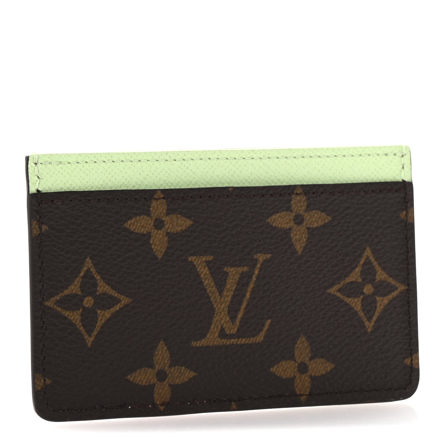LV X TM Monogram Cherry Blossom Card Holder Sakura Brown