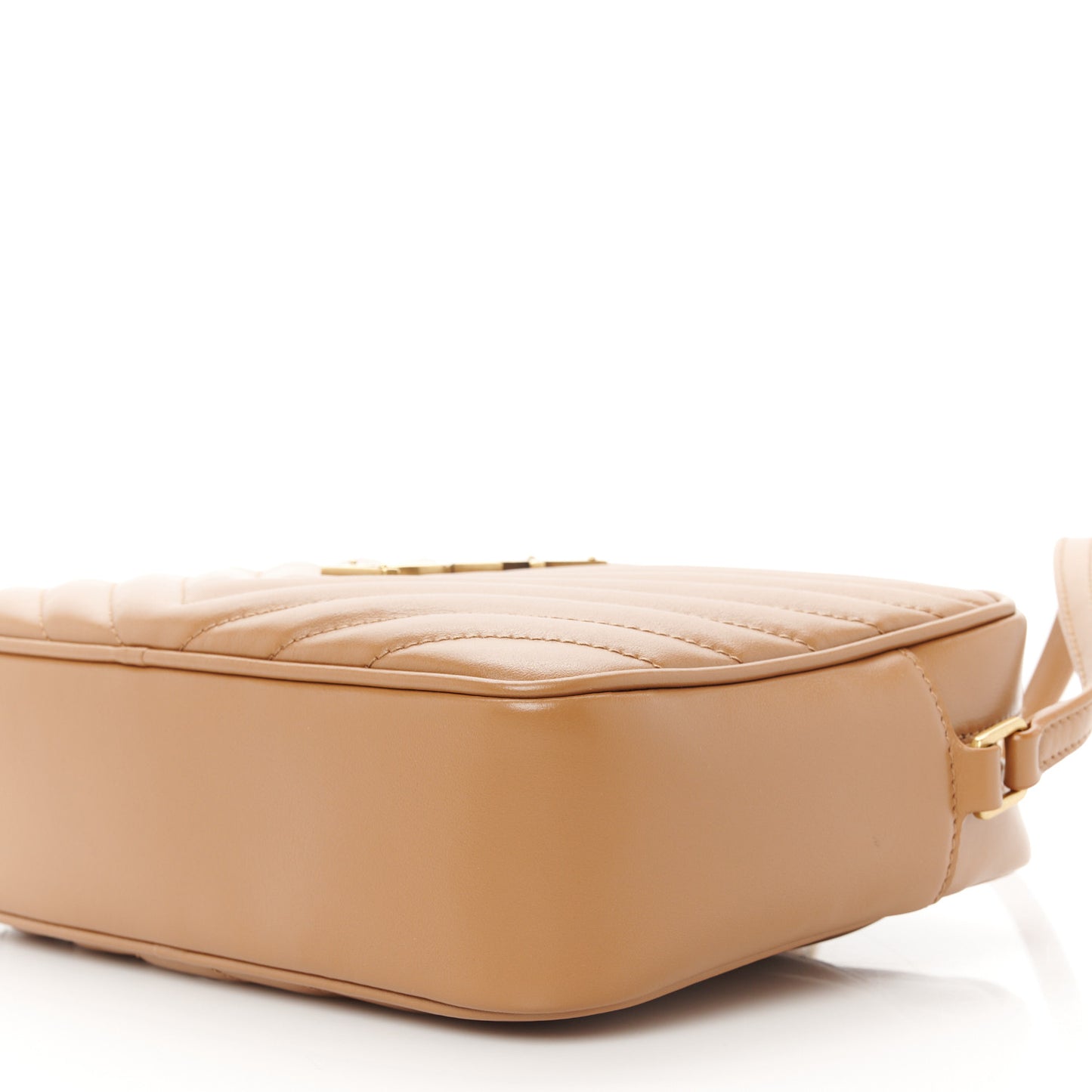 Calfskin Matelasse Monogram Lou Camera Bag Cinnamon