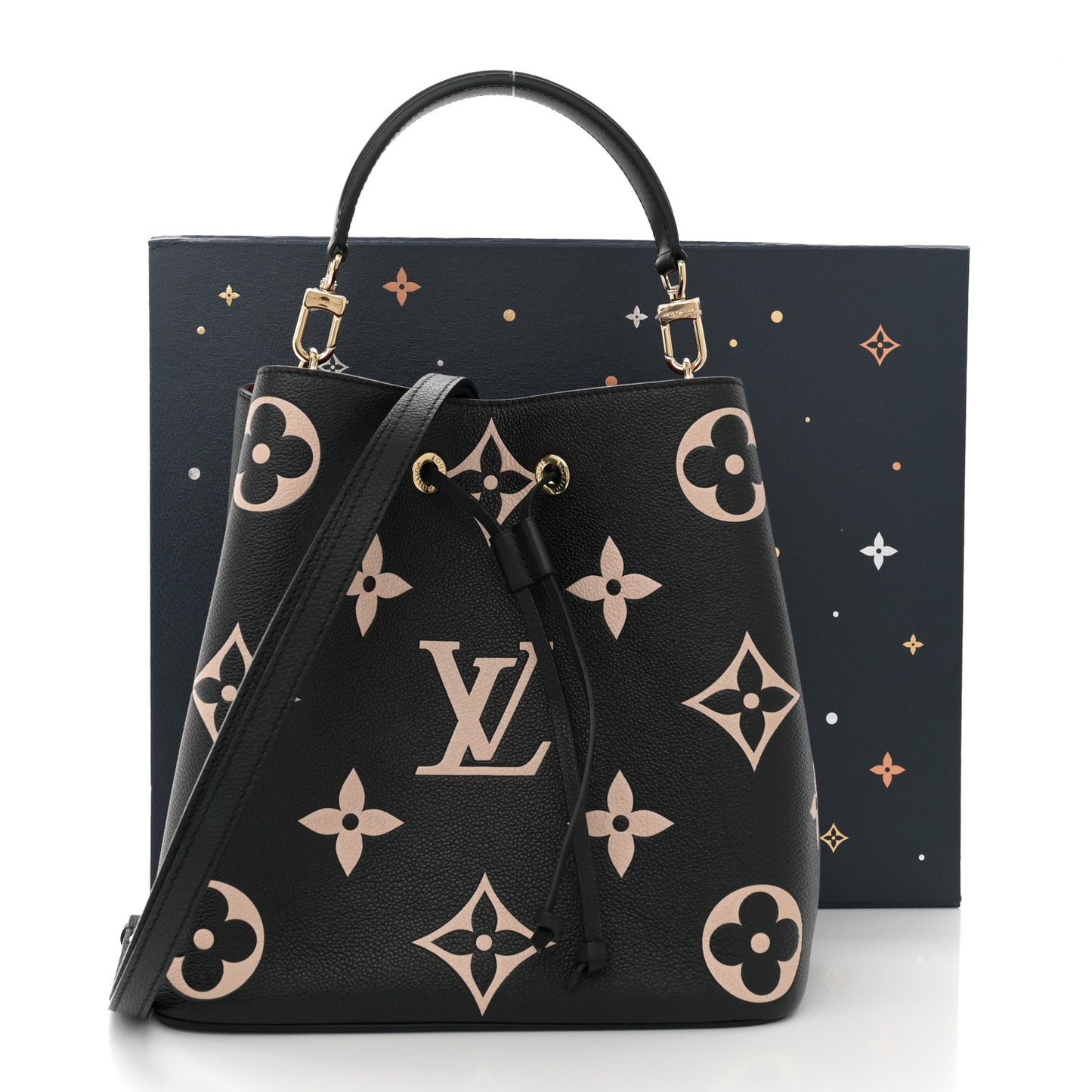 Empreinte Monogram Giant Neonoe MM Black Beige