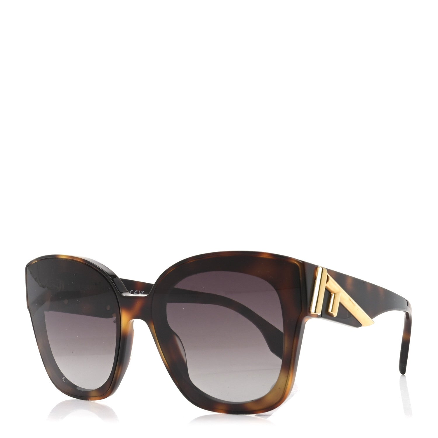 Fendi Acetate Fendi First Sunglasses FE40098I Havana 1770145  display picture 2