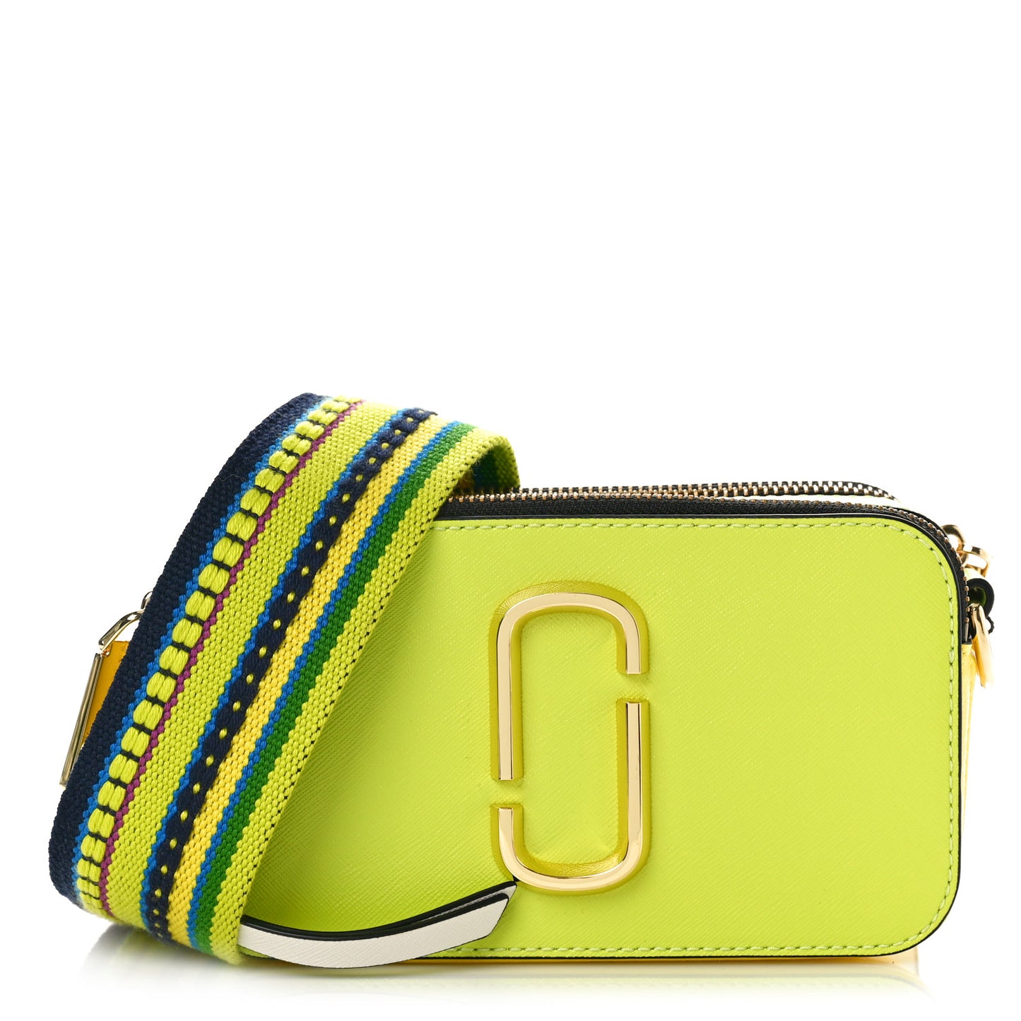 Saffiano Small Snapshot Camera Bag Evening Primrose Multicolor