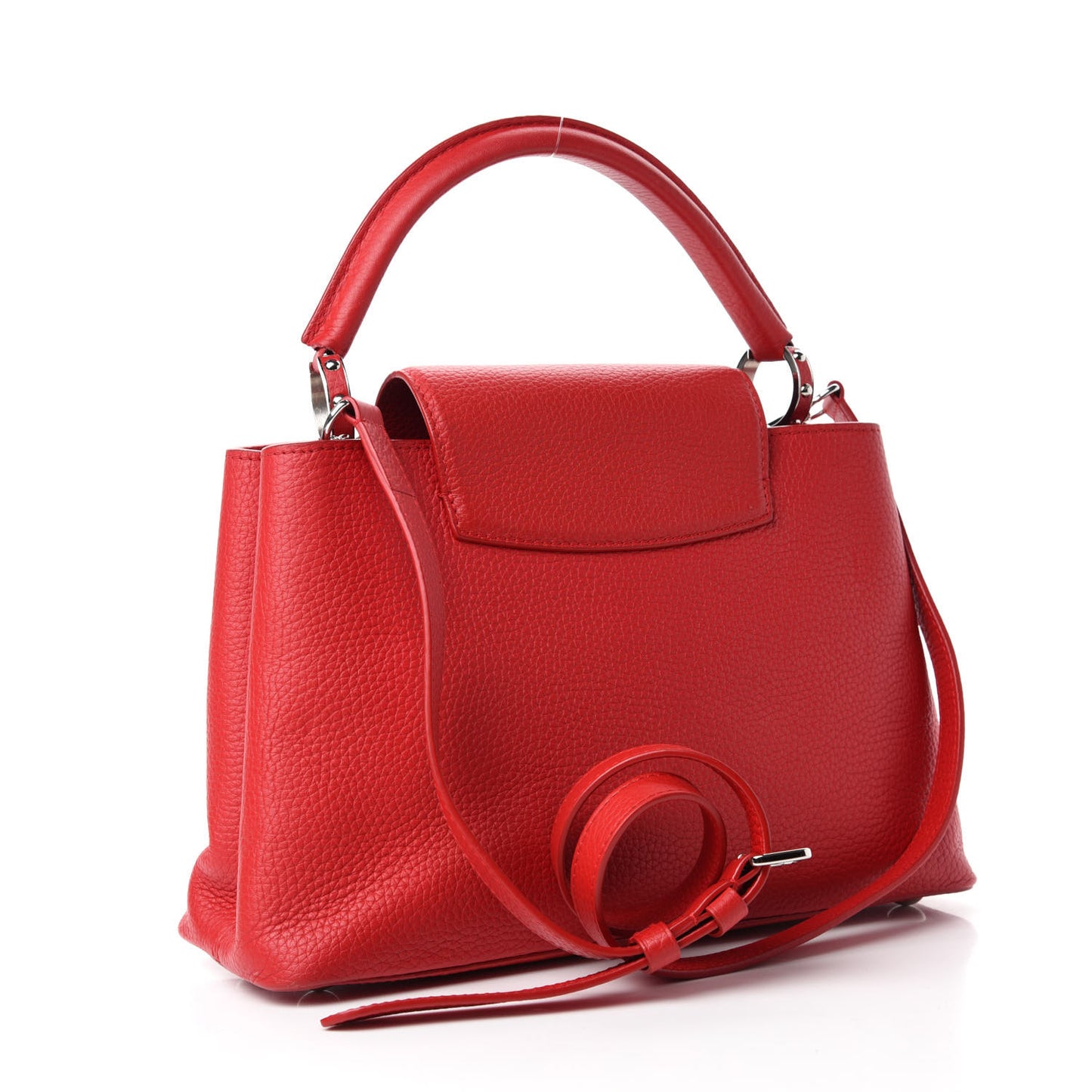 Taurillon Capucines PM Rubis