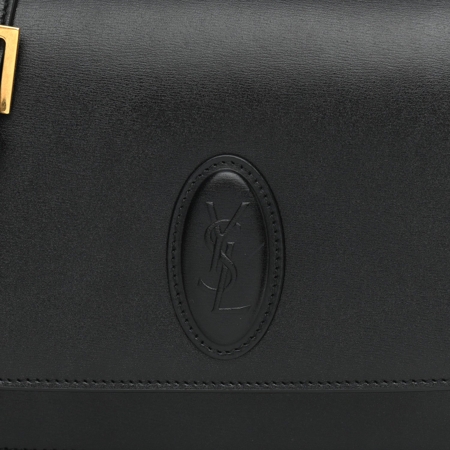 Saint Laurent Calfskin Le 61 Shoulder Bag Black 7 of 7