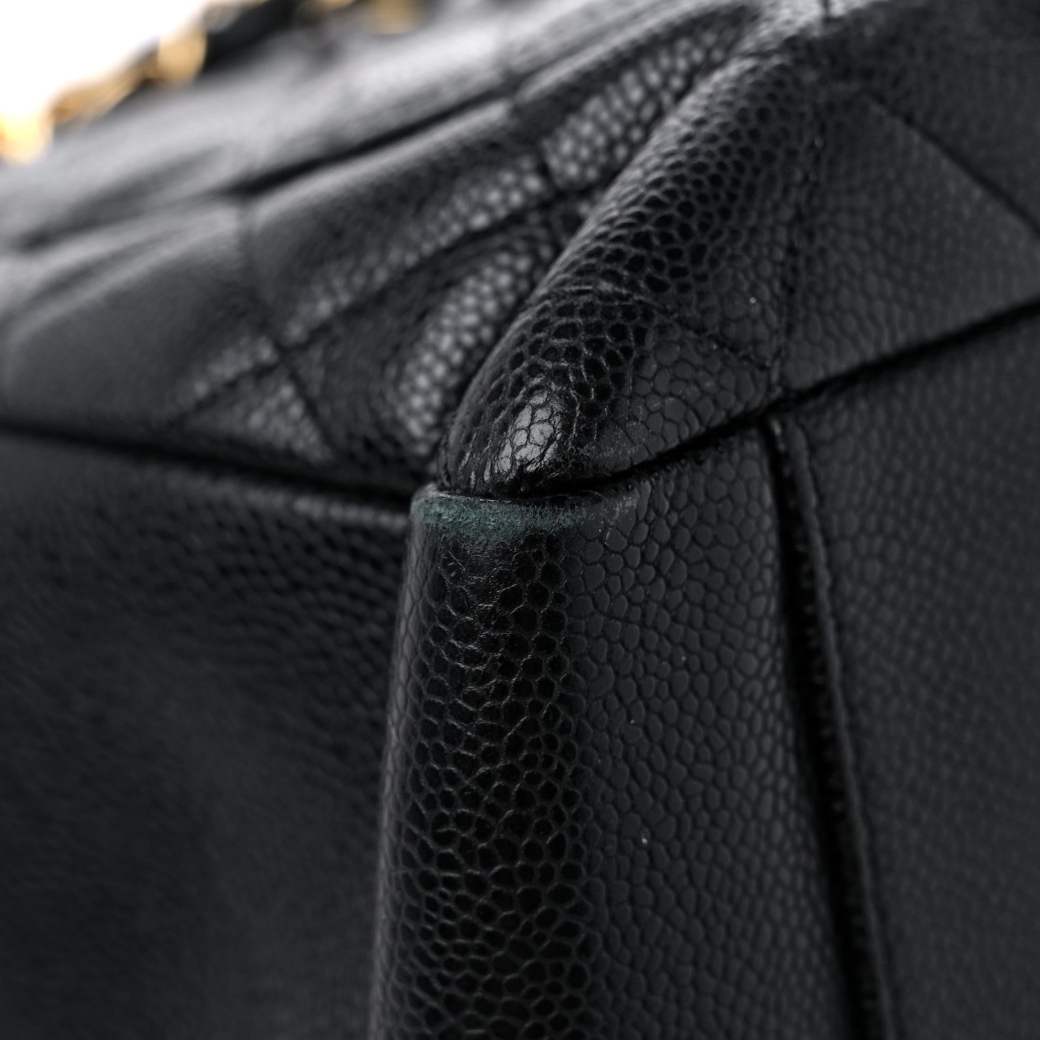 Chanel Caviar Quilted Grand Shopping Tote GST Black 12 of 16