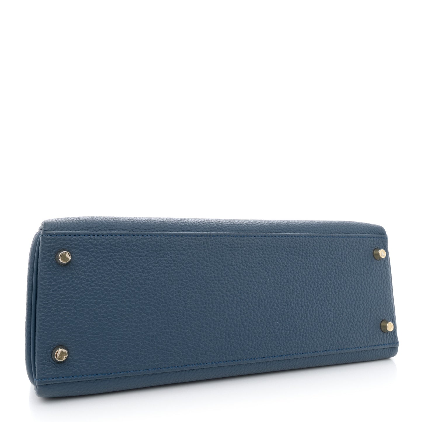 Togo Kelly Retourne 32 Bleu Agate