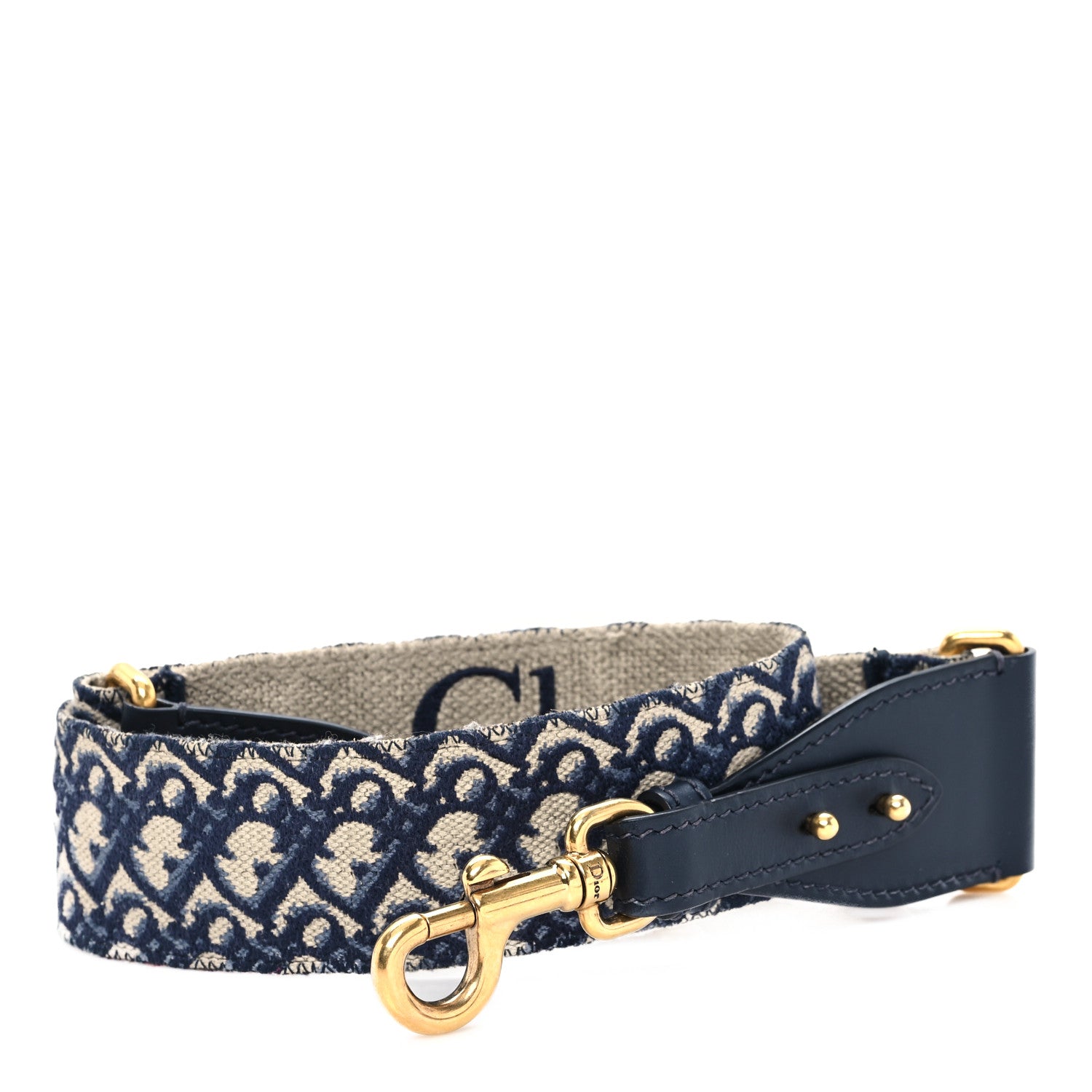 Christian Dior Oblique Shoulder Strap Blue 1689289 – FASHIONPHILE