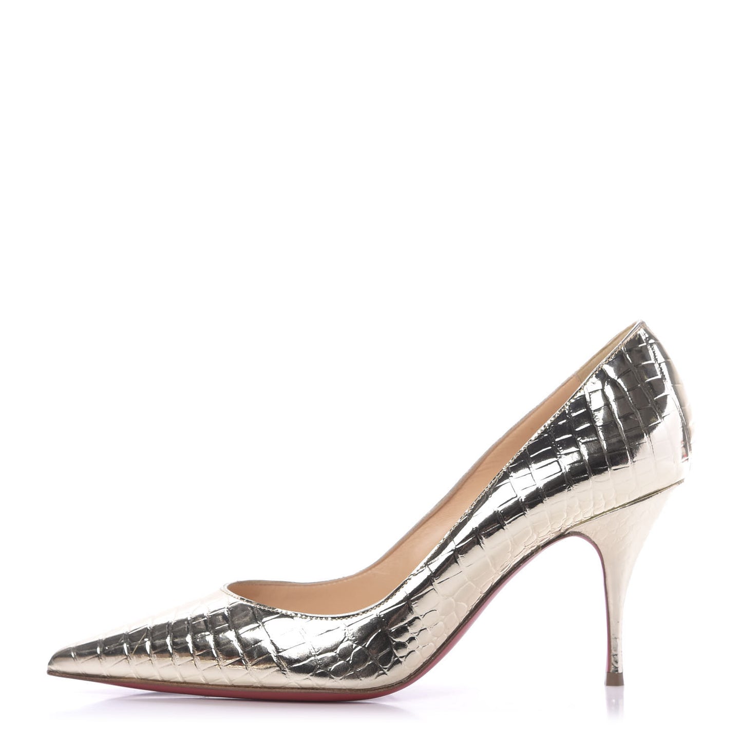 Metallo Cocco Clare 80 Pumps 37 Platine