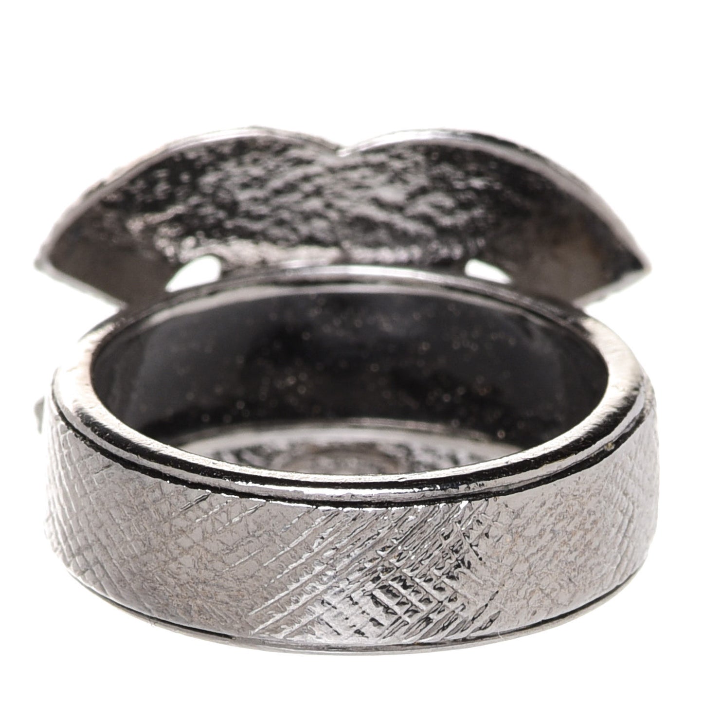 Crystal CC Ring 6 Silver