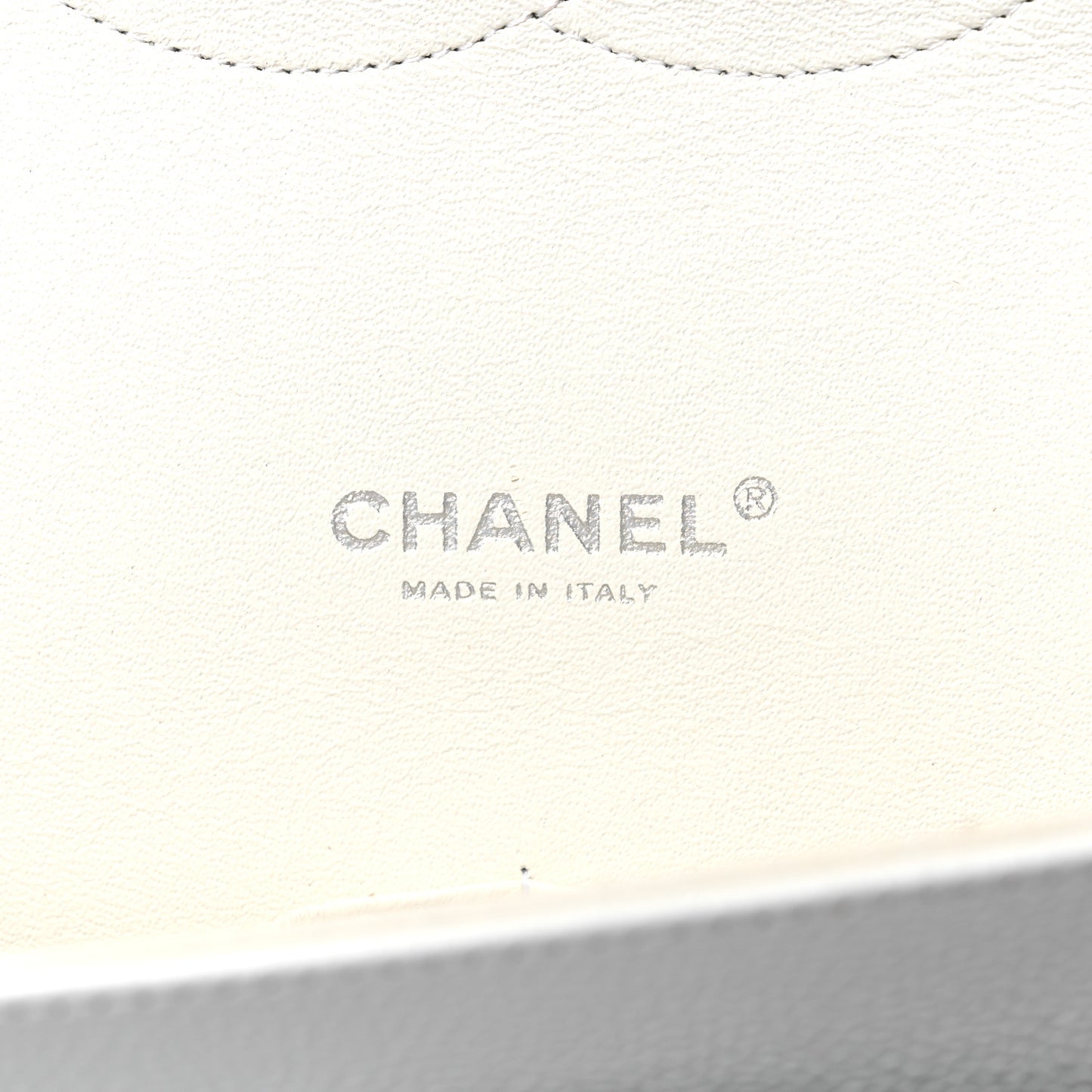 Caviar Quilted Maxi Double Flap White