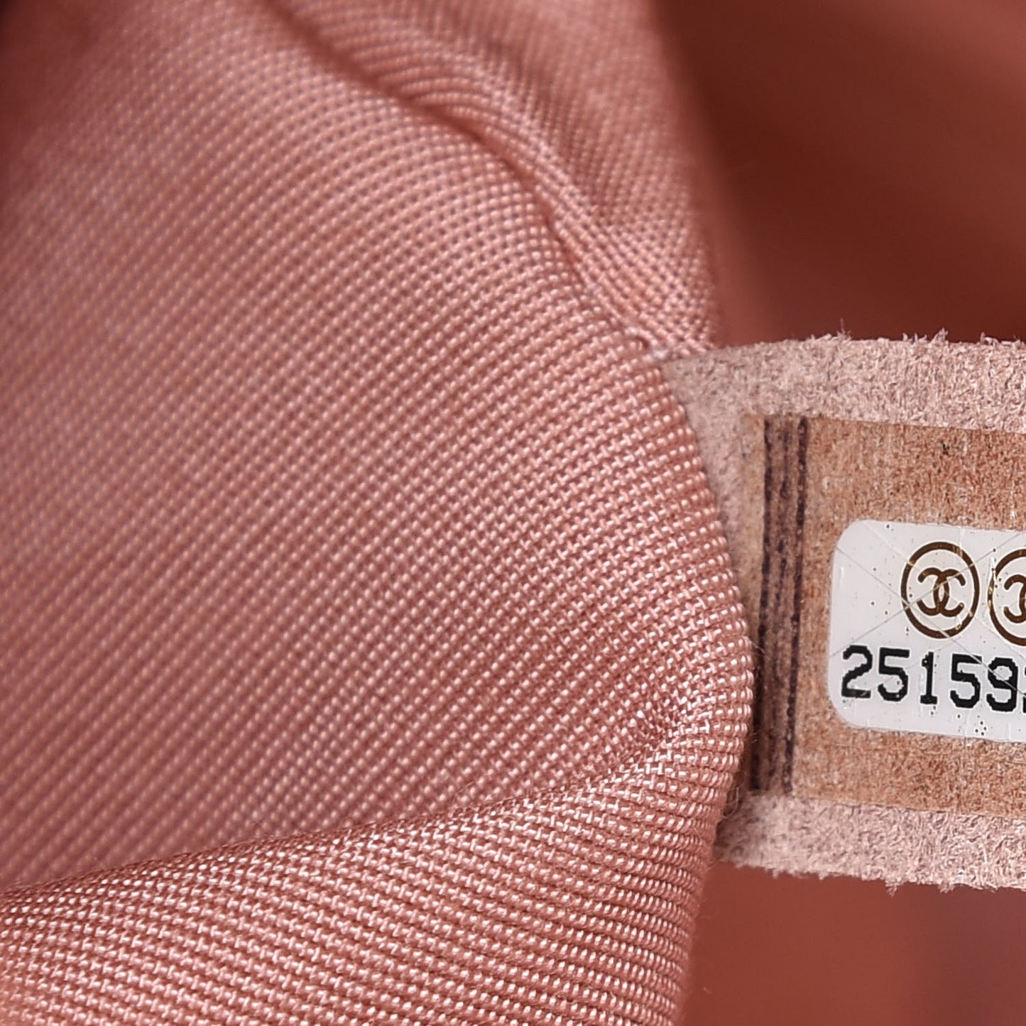 Calfskin Quilted Large CC Shopping Tote Light Pink