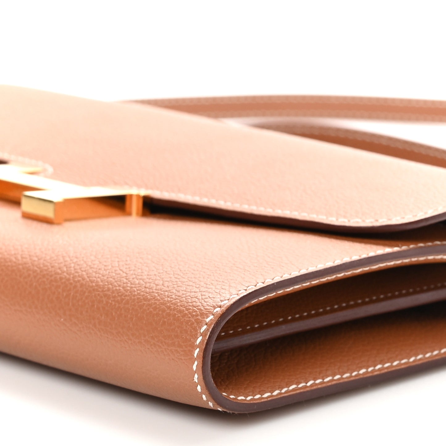 Evercolor Constance Wallet To Go Gold