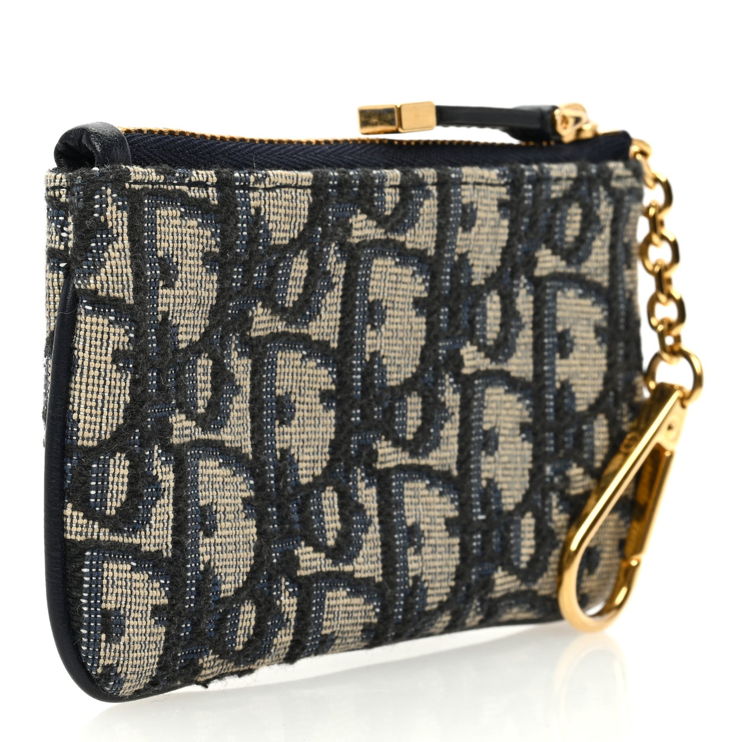 Oblique Key Case Blue