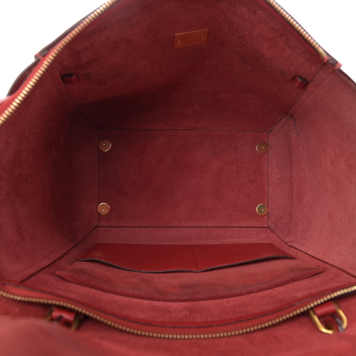 Grained Calfskin Mini Belt Bag Coquelicot