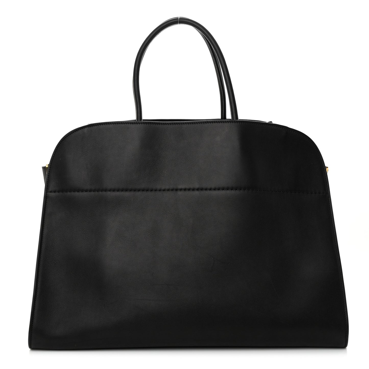 Polished Saddle Calfskin Soft Margaux 17 Black