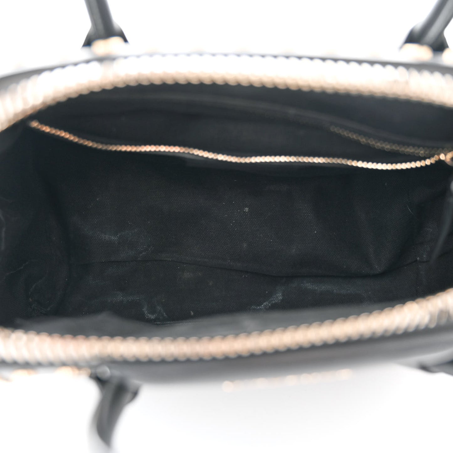 Smooth Calfskin Small Studded Antigona Black