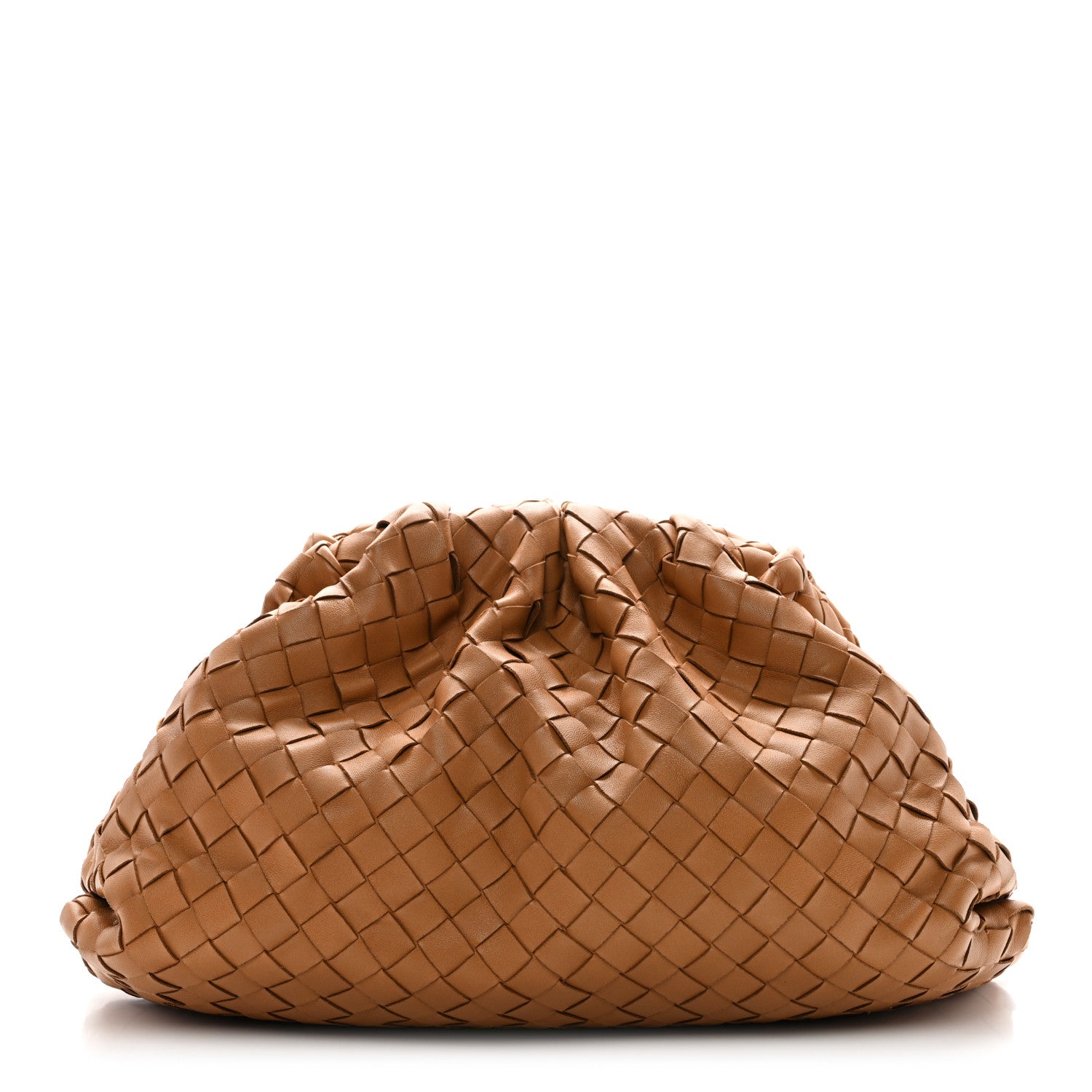 Bottega Veneta Nappa Maxi Intrecciato The Pouch Oversized Clutch