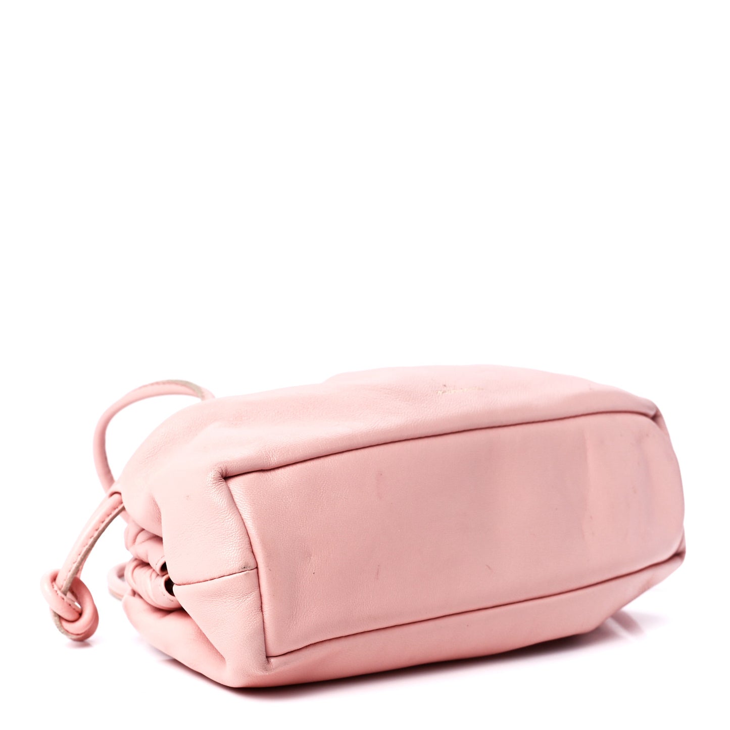 Lambskin Mini Cloud Clutch Dahlia