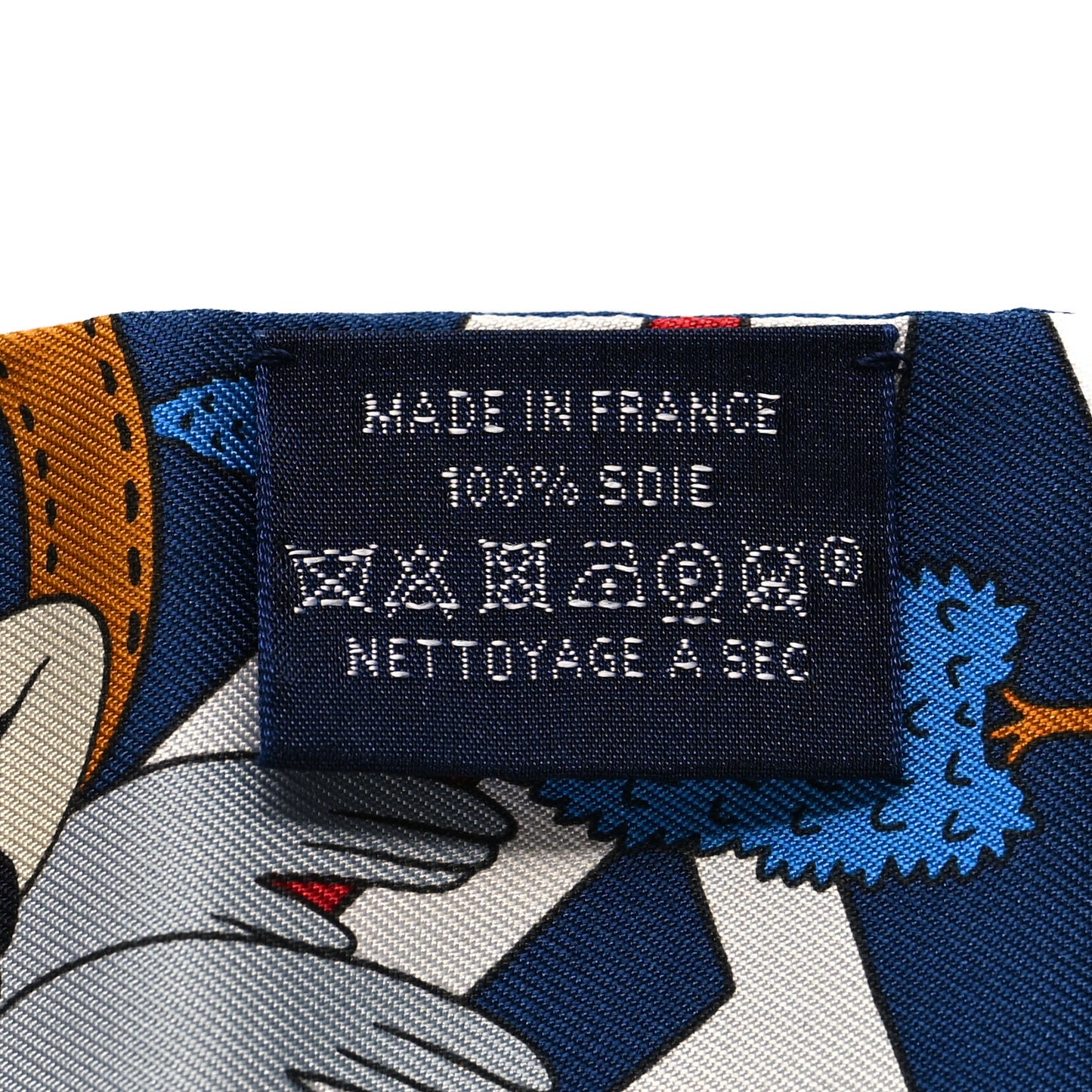 Silk Les Nouveaux Amoureux de Paris Twilly Bleu Moyen White