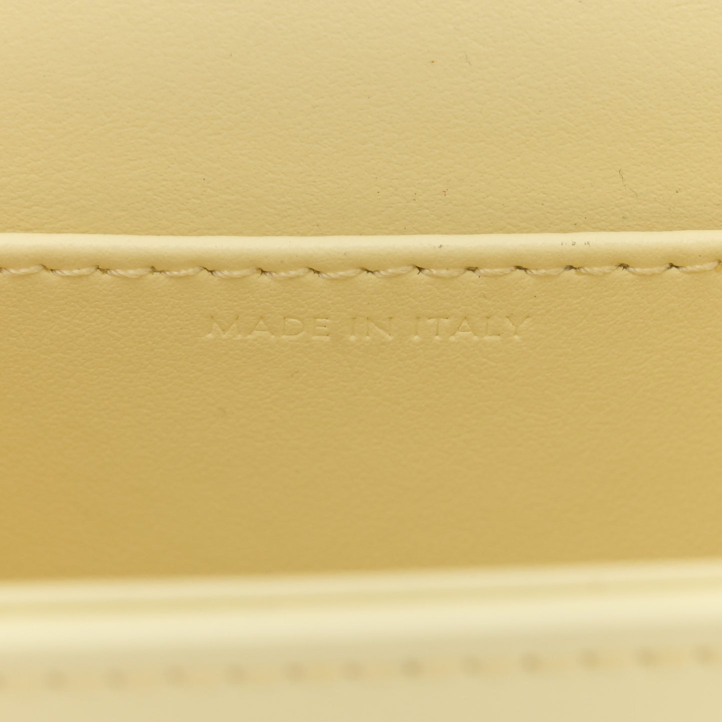 Shiny Calfskin Mini Triomphe Pollen